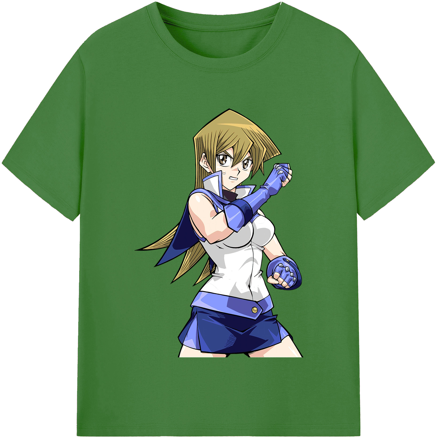 （画像用） 遊☆戯☆王 Yu-Gi-Oh! レディースカジュアルプリントTシャツ（綿100％）